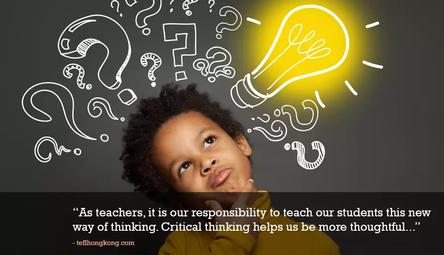 Simple ways teachers can encourage critical thinking in the classroom